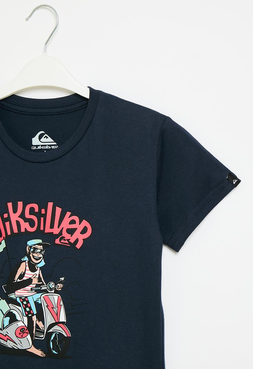 Quiksilver - Monkey business short sleeve pre-boy - navy blazer