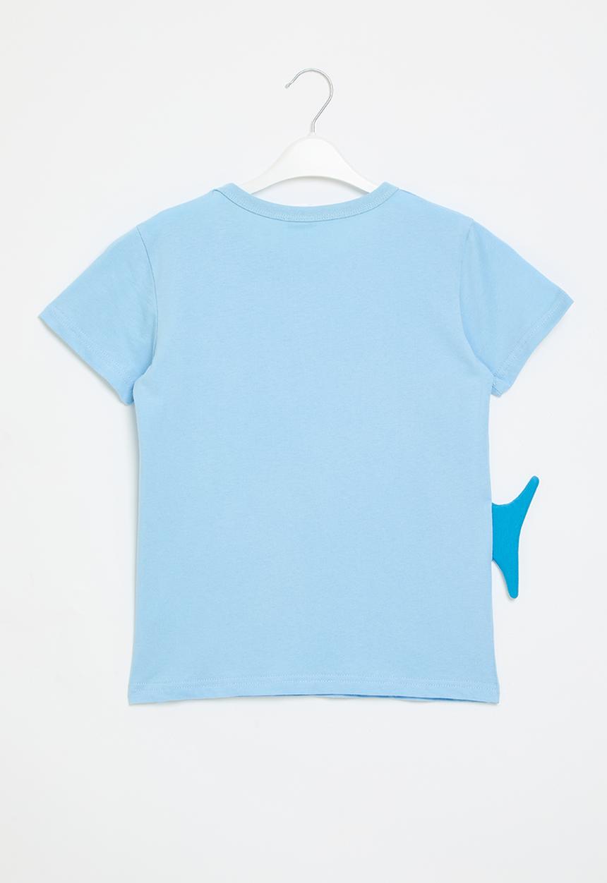Pop Candy - Printed tee - light blue 