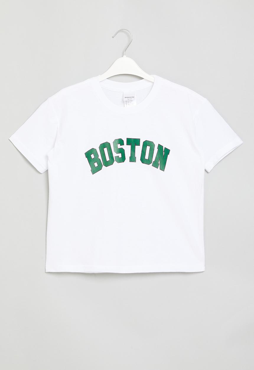Pop Candy - Boston tee - white