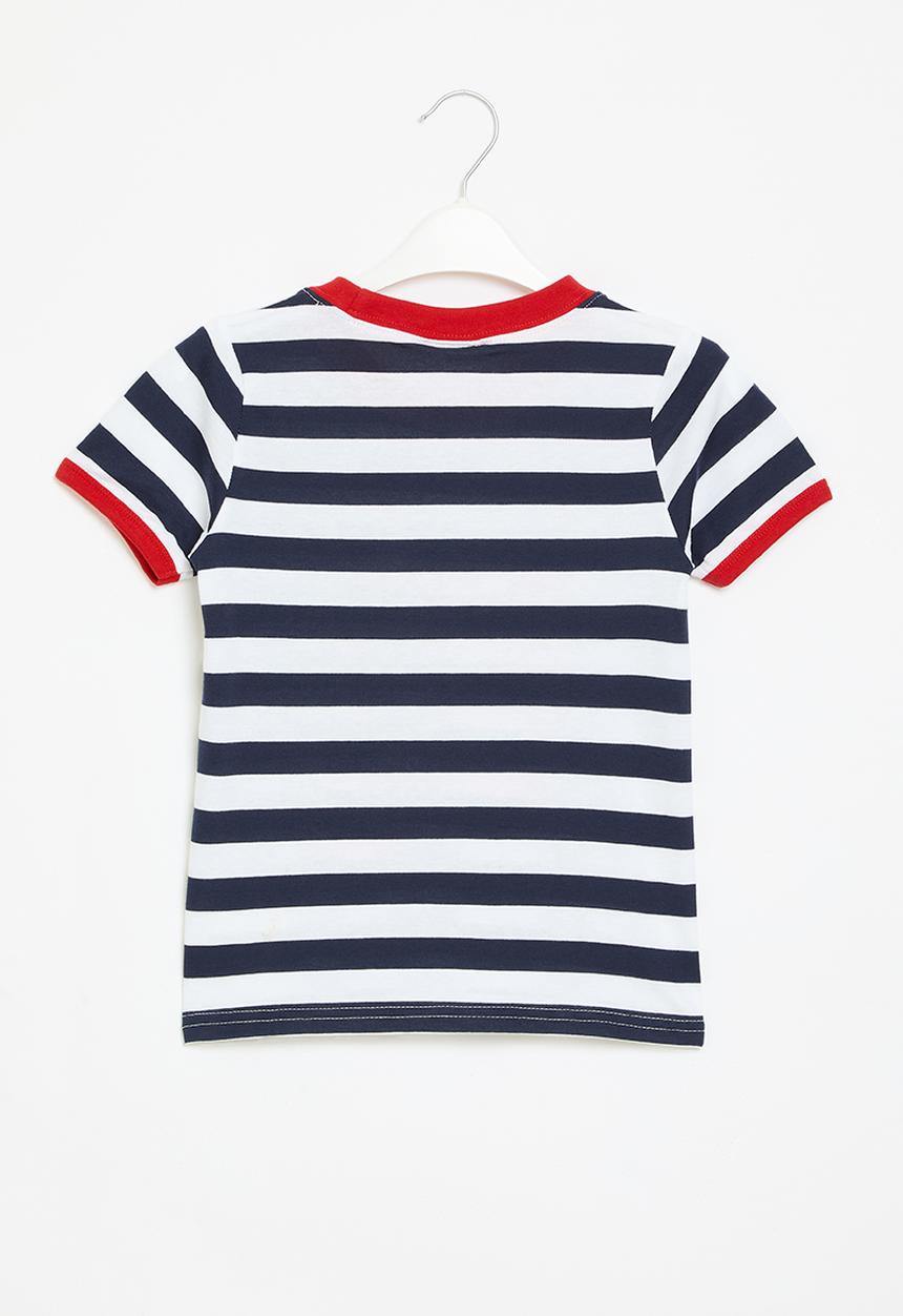 Pop Candy - Striped  tee - multi 