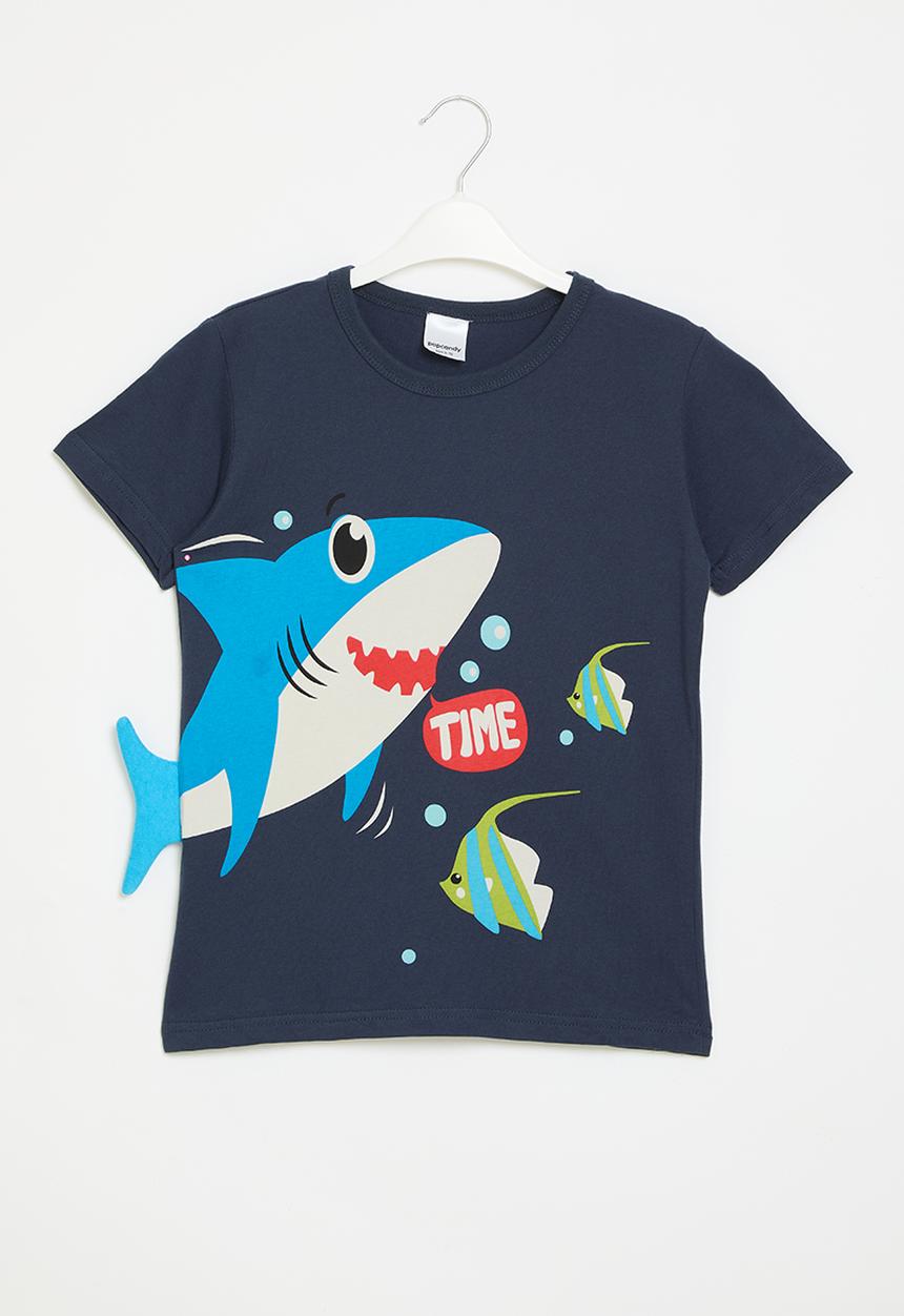 Pop Candy - Printed tee - dark blue 