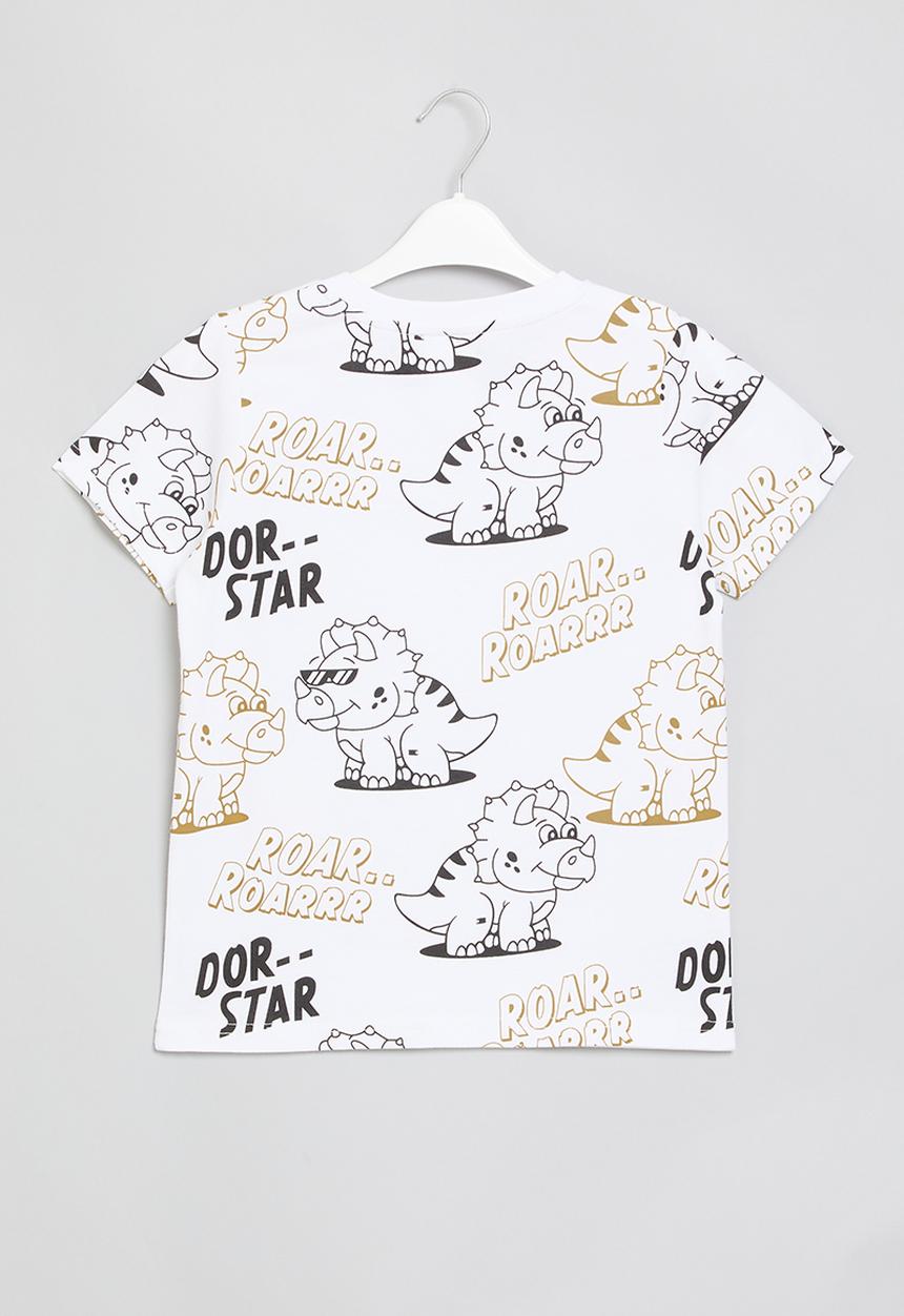 Pop Candy - Printed tee - white 