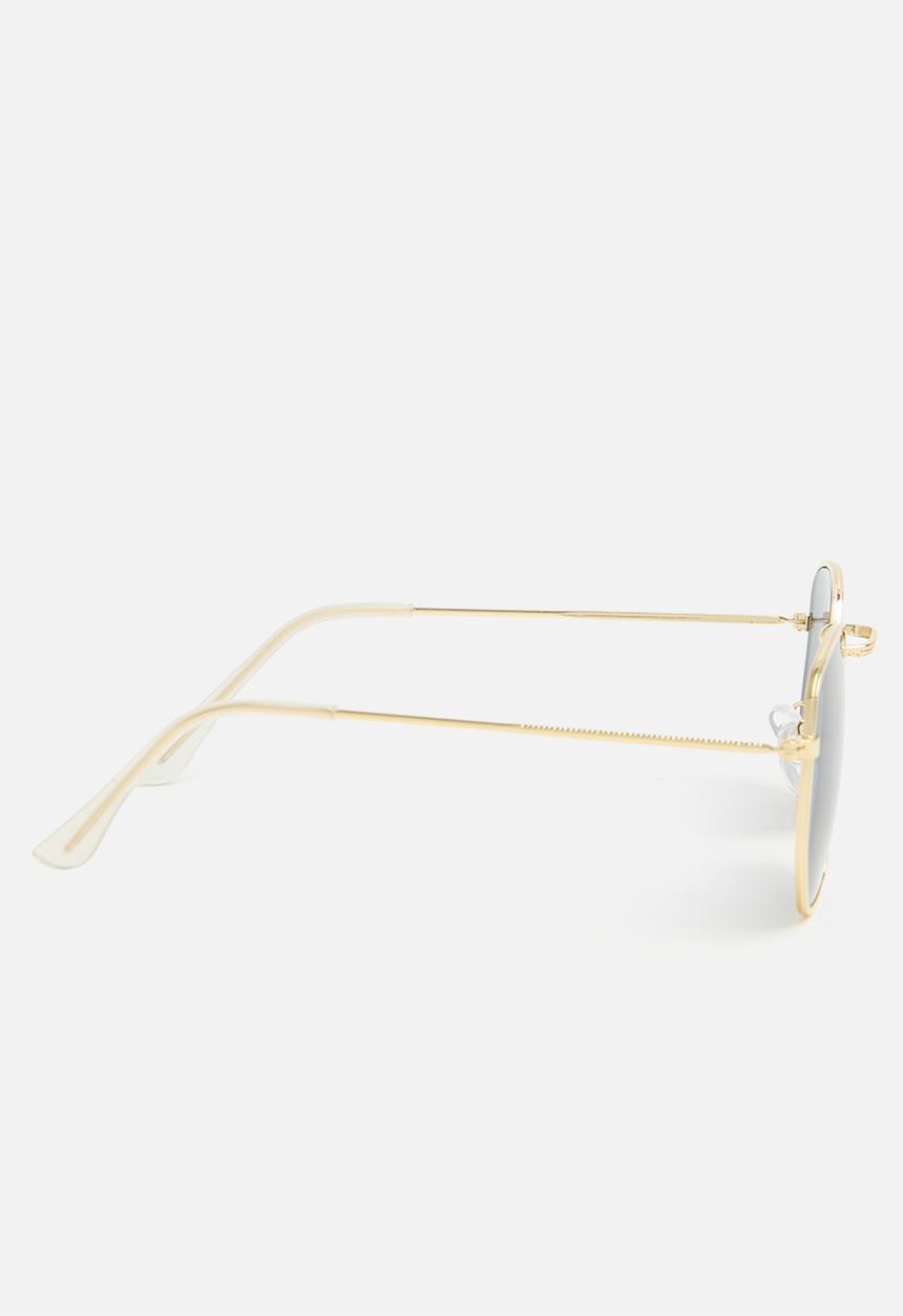 Superbalist - Imraan hexagonal frame sunglasses - gold