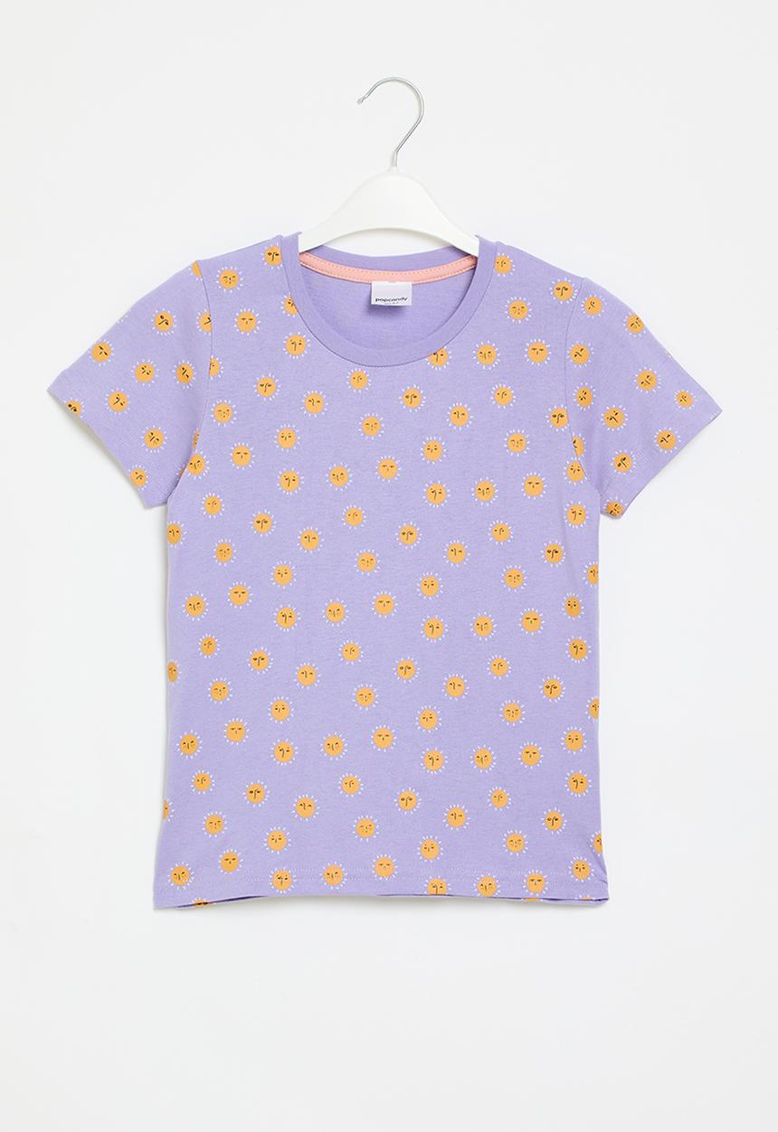 Pop Candy - Printed tee - purple