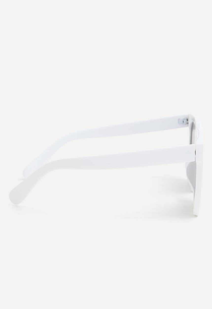 Superbalist - Boaz square sunglasses - white