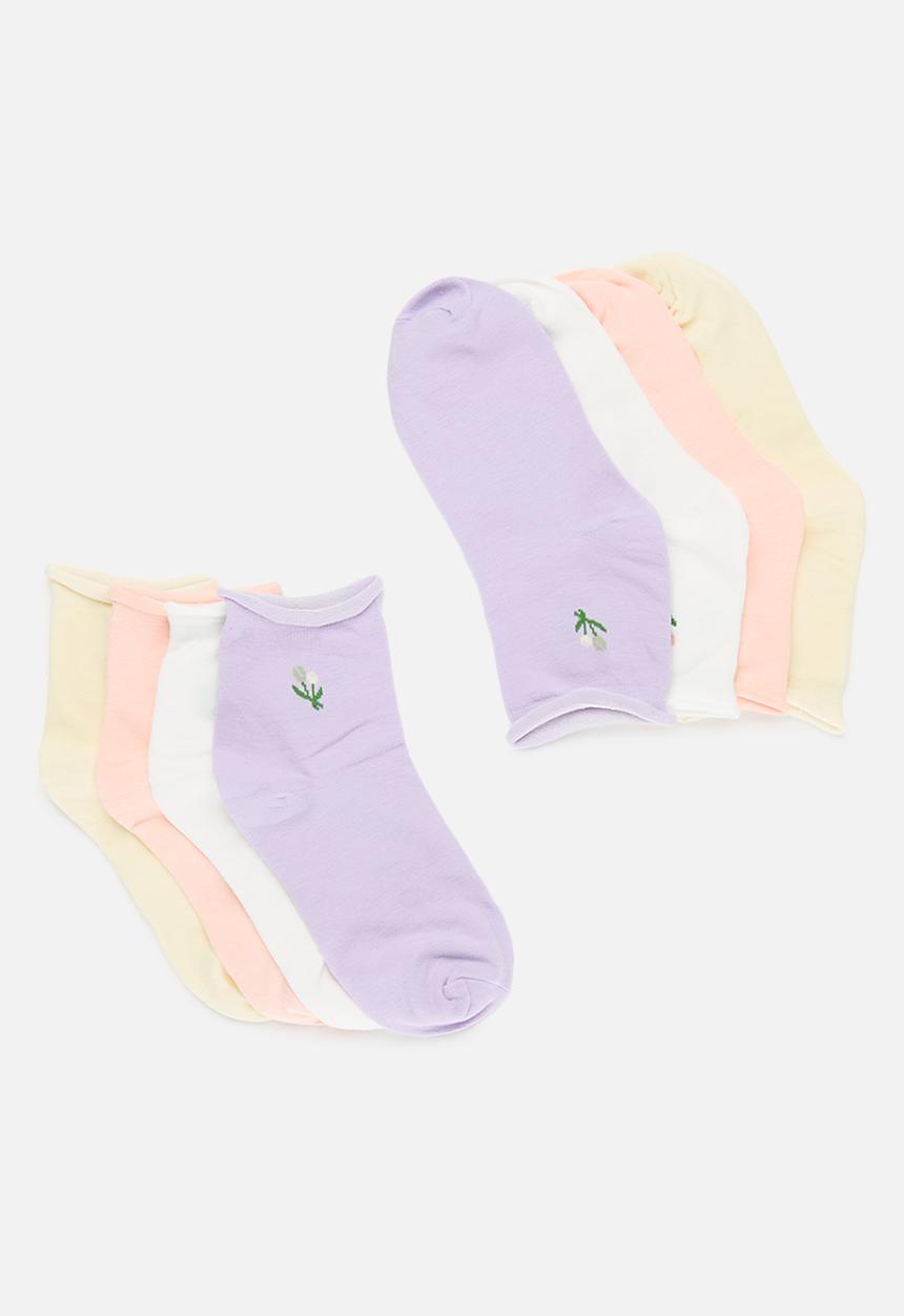 Tessa Design - Tulip 4 pack socks - multi