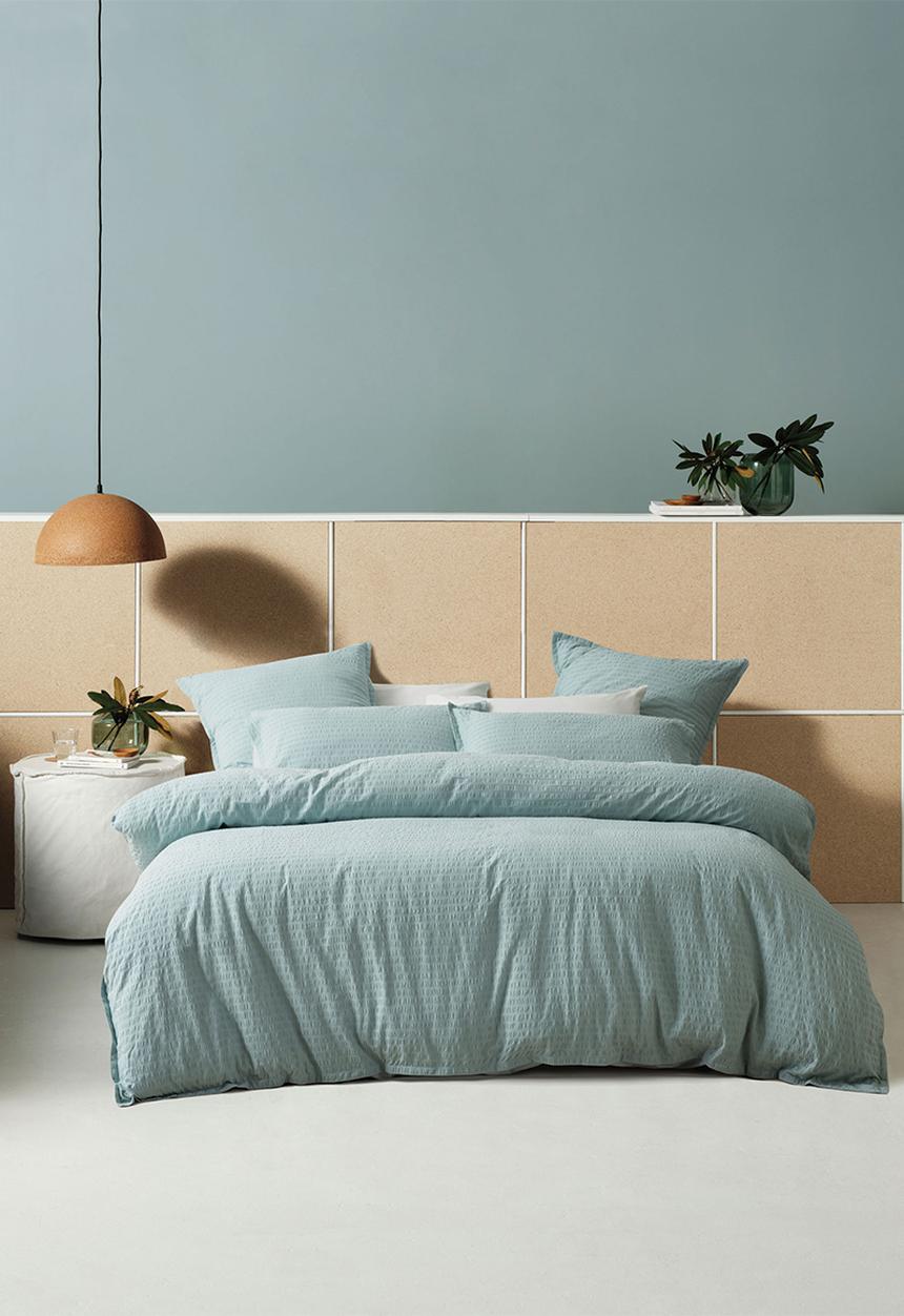 Linen House - Mila Duvet Cover Set - Blue
