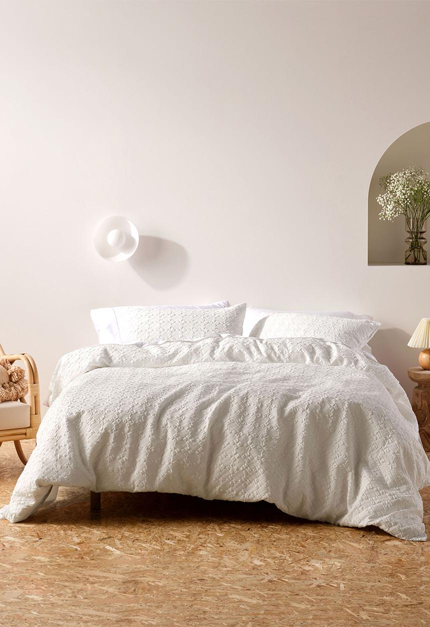 Linen House - Odyssey Duvet Cover Set - White