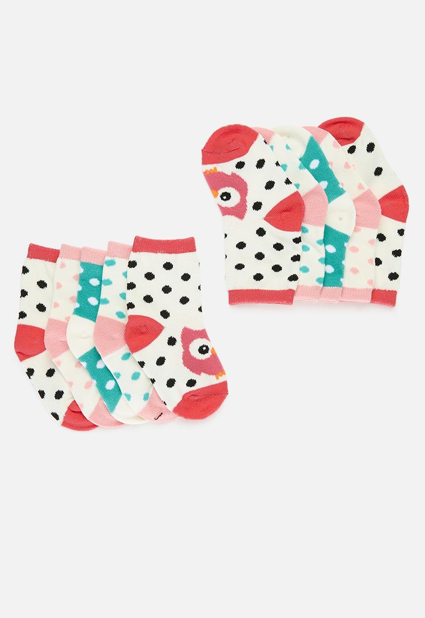 Pop Candy - 5 Pack printed socks - multi
