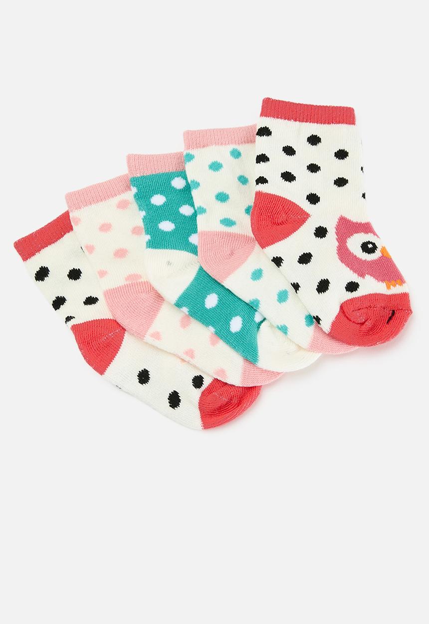 Pop Candy - 5 Pack printed socks - multi