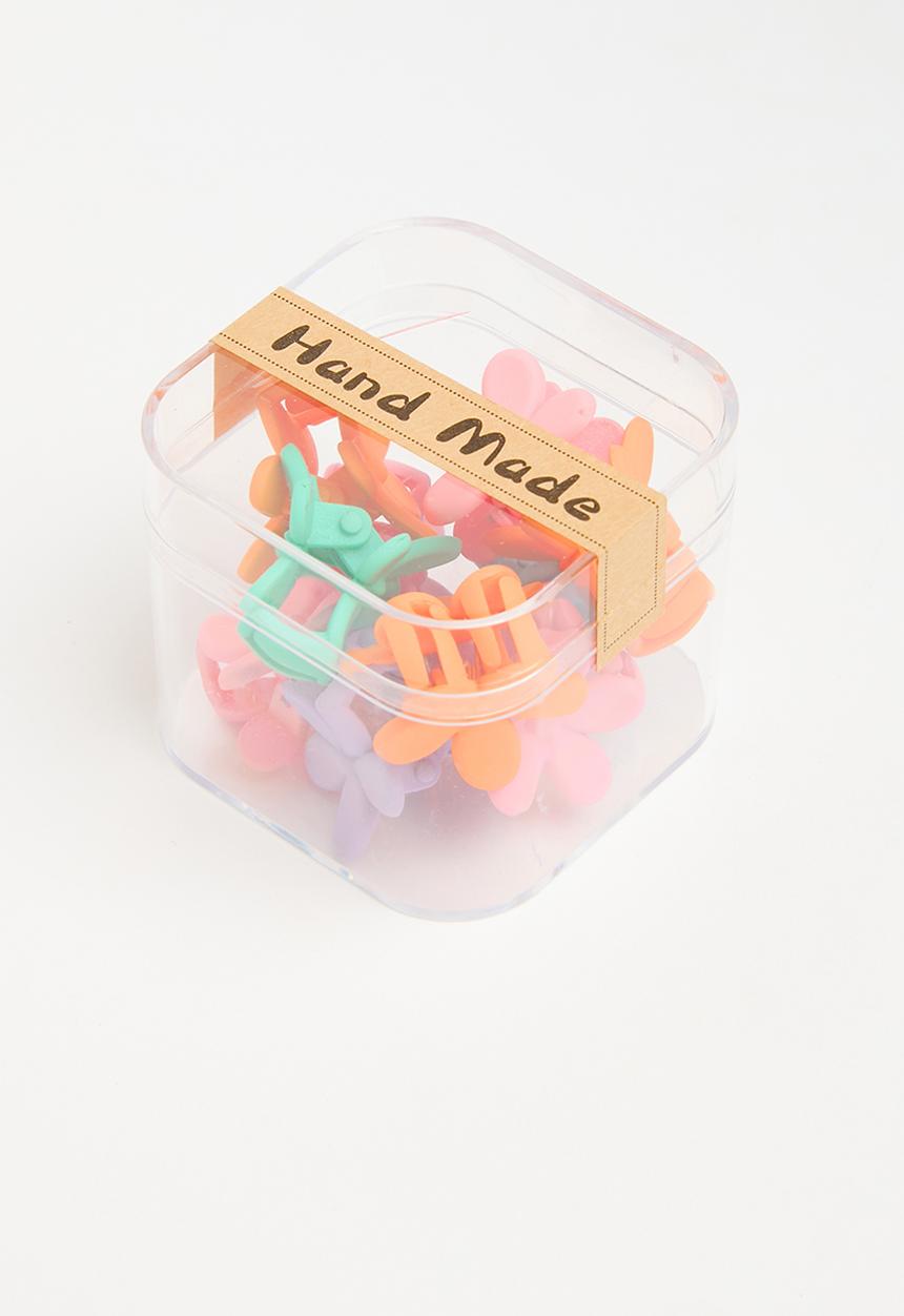 Pop Candy - Floral hair clips - multi