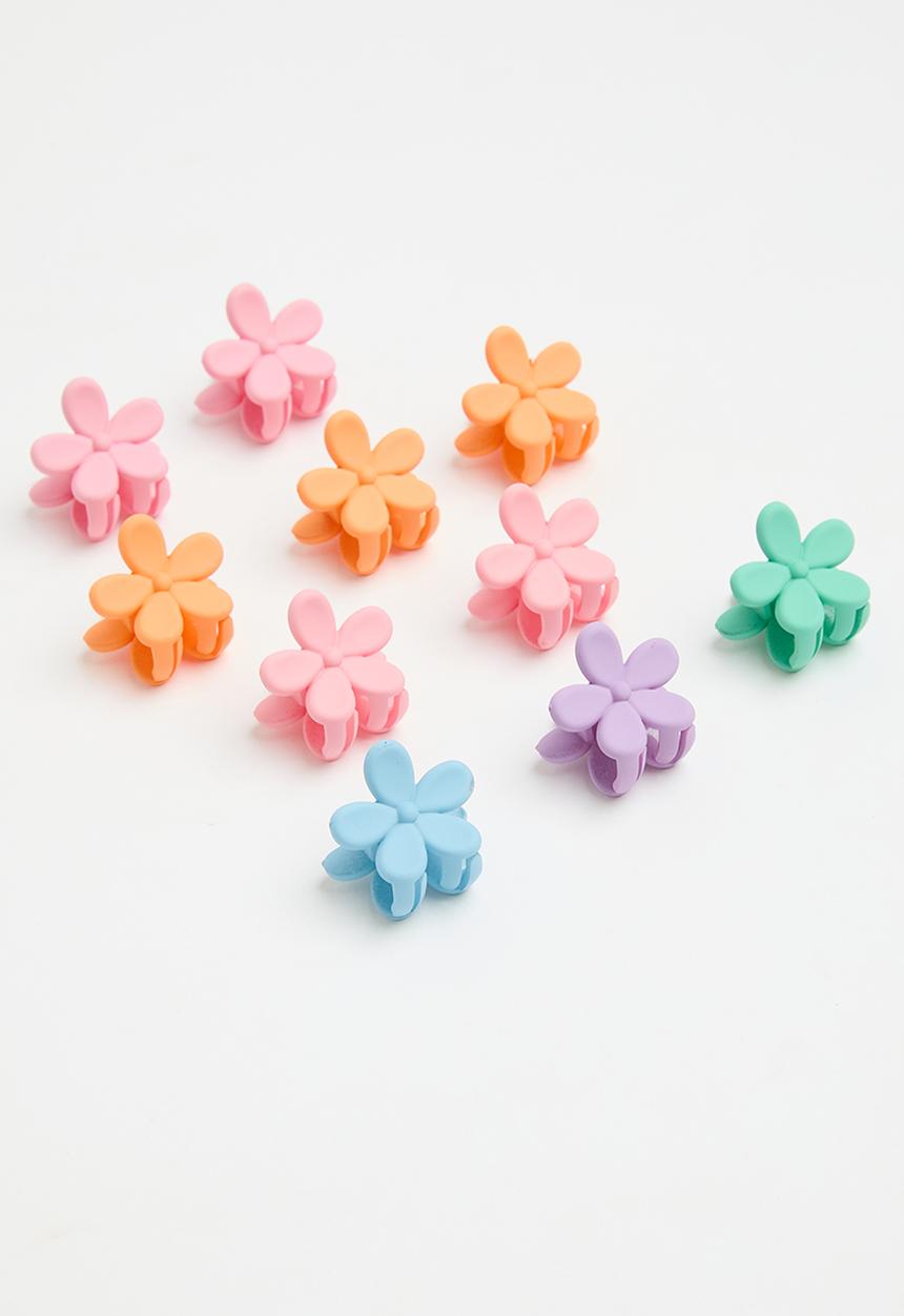 Pop Candy - Floral hair clips - multi