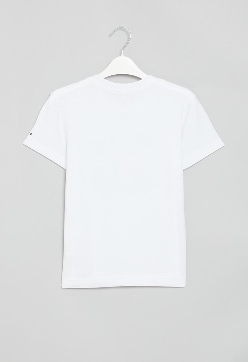 Converse - Converse flaming chuck mobile short sleeve tee - white
