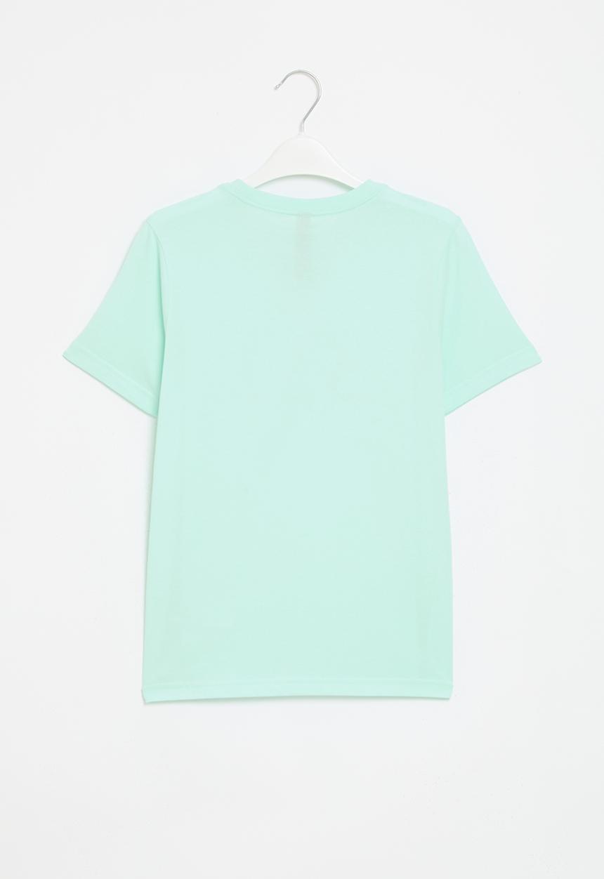 adidas Originals - U bos 4 tee - semi flash aqua/white/black