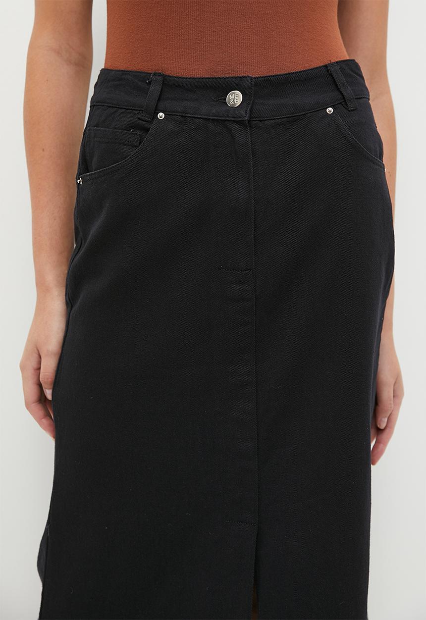 Me&B - Maxi skirt - black