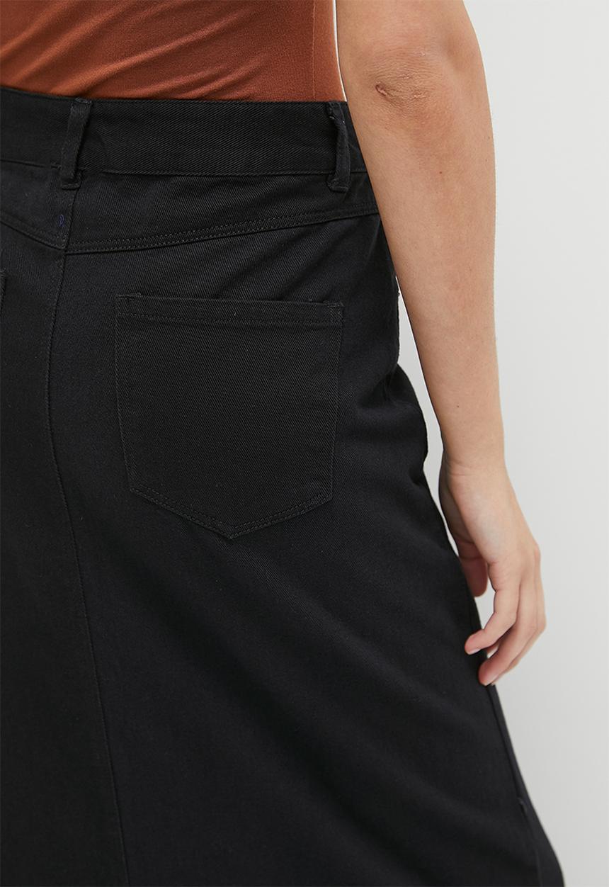 Me&B - Maxi skirt - black