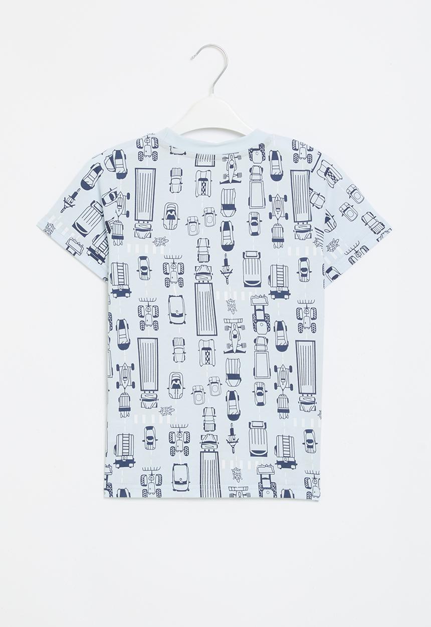 Pop Candy - Printed tee - grey 