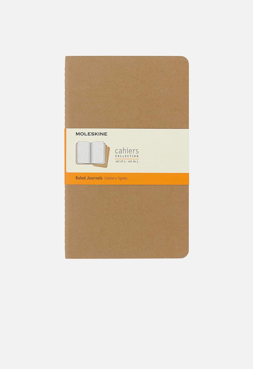 Moleskine - Cahier large ruled - natural