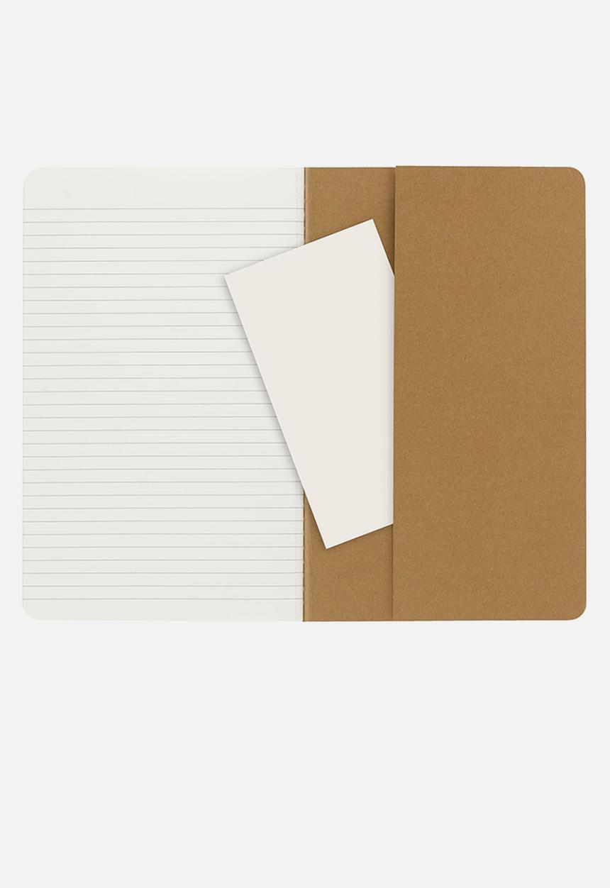 Moleskine - Cahier large ruled - natural