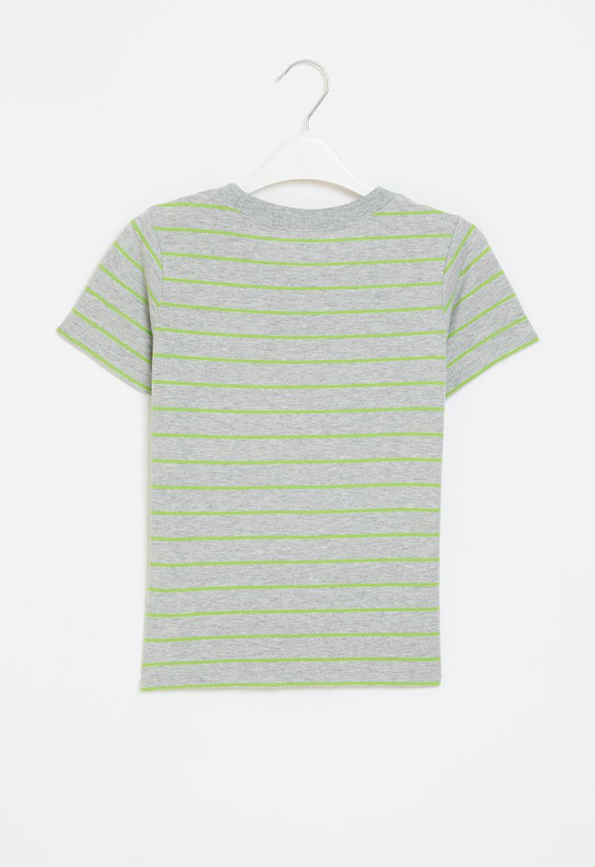 Pop Candy - Printed tee - grey 