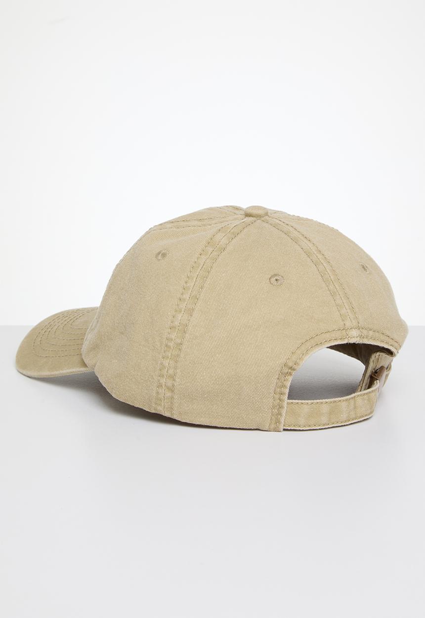 Lark & Crosse - Embroided baseball cap - taupe