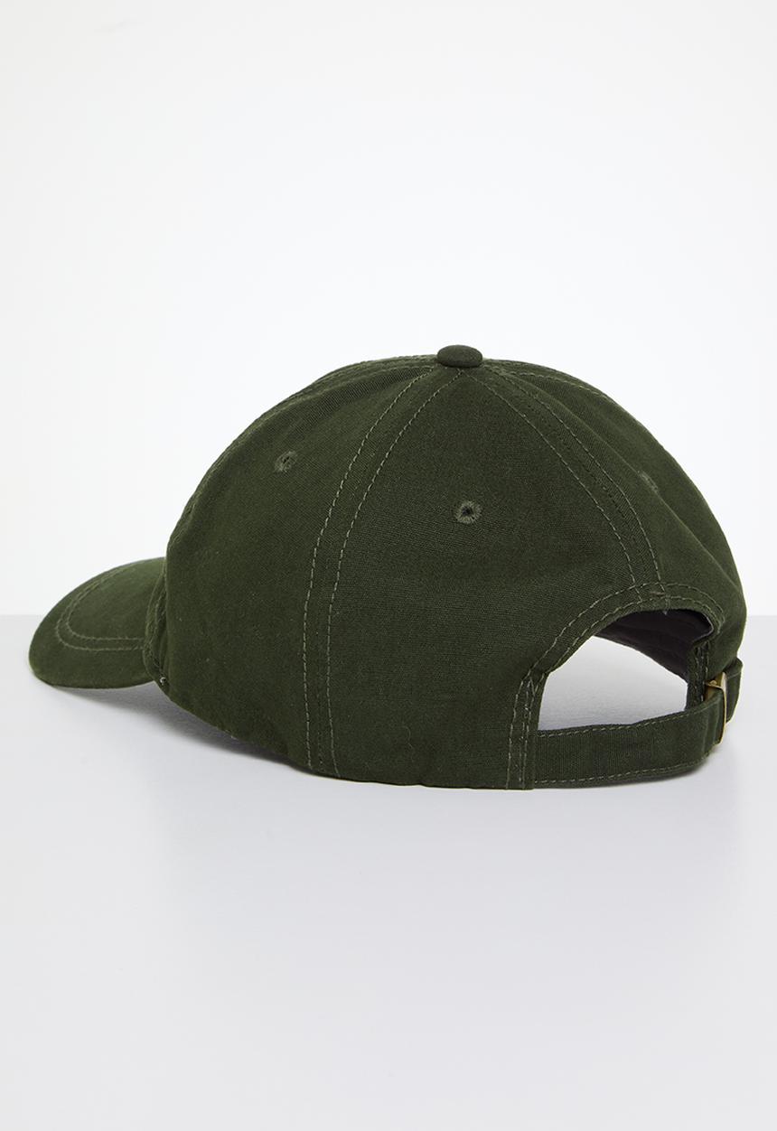 Lark & Crosse - Embroided baseball cap - green