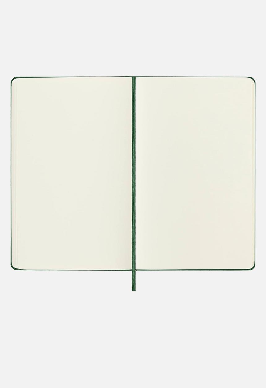 Moleskine - Classic large plain notebook - green