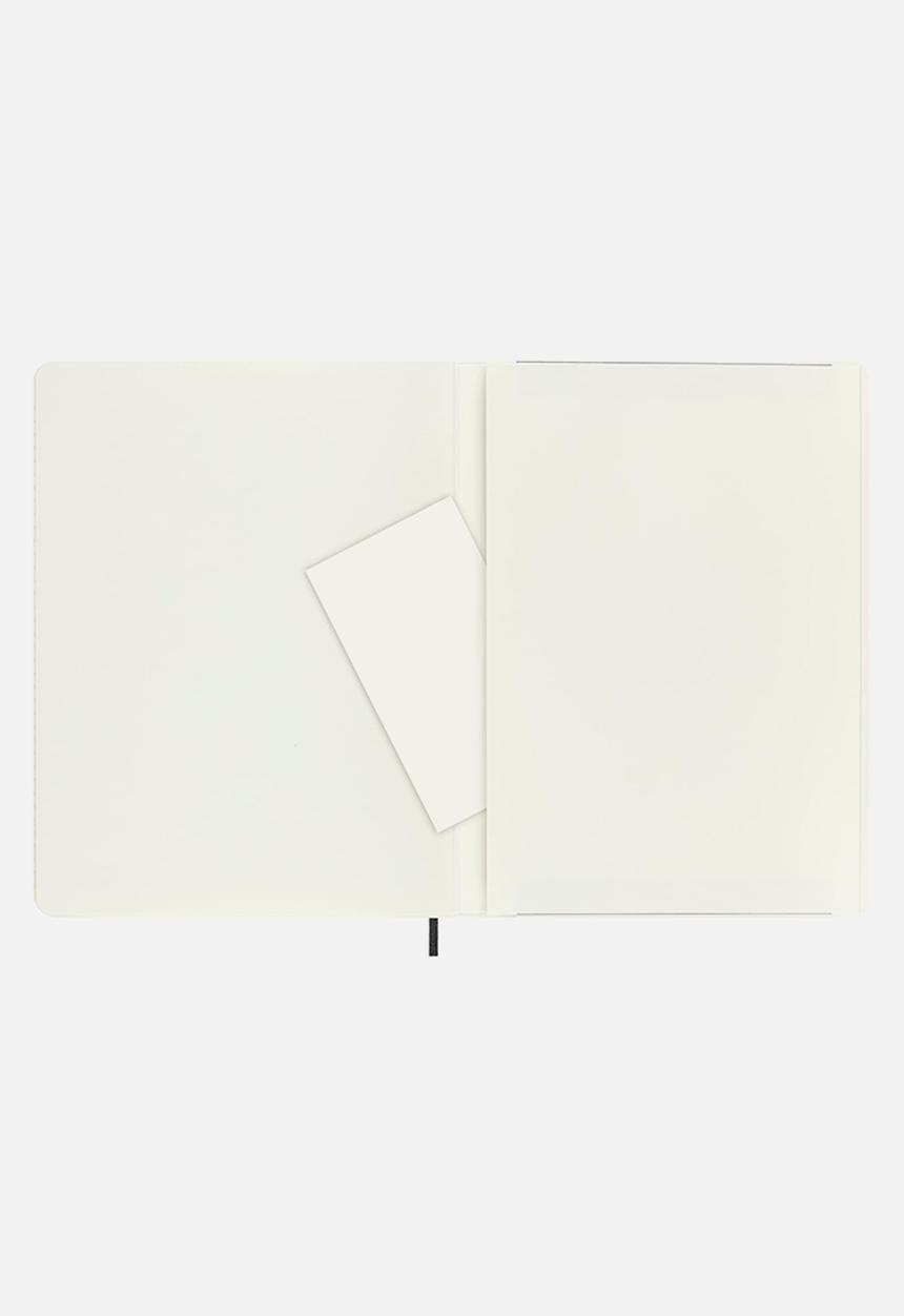 Moleskine - Soft xlarge ruled notebook - black