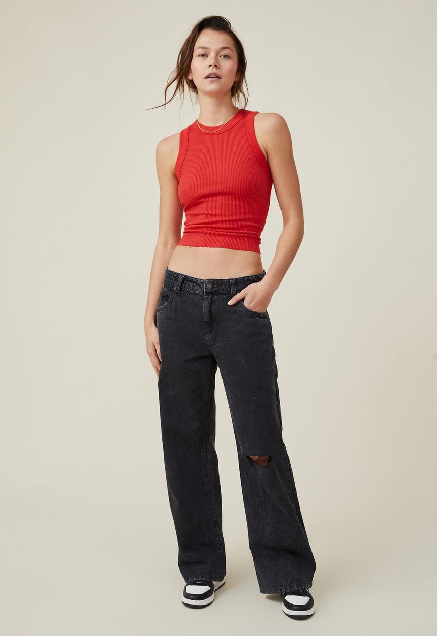 Cotton On - The 91 tank - summery red