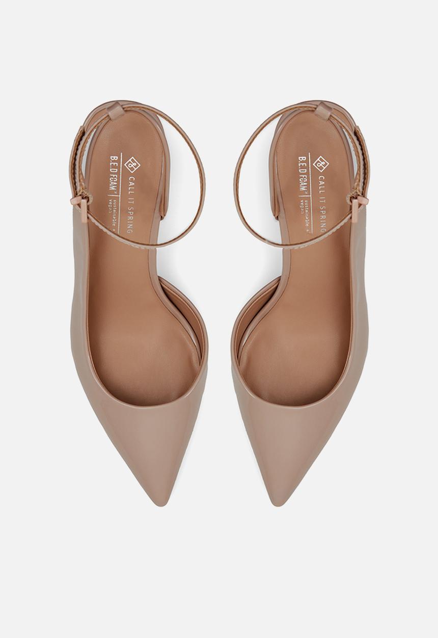 Call It Spring - Kasandra ankle tie court - medium beige