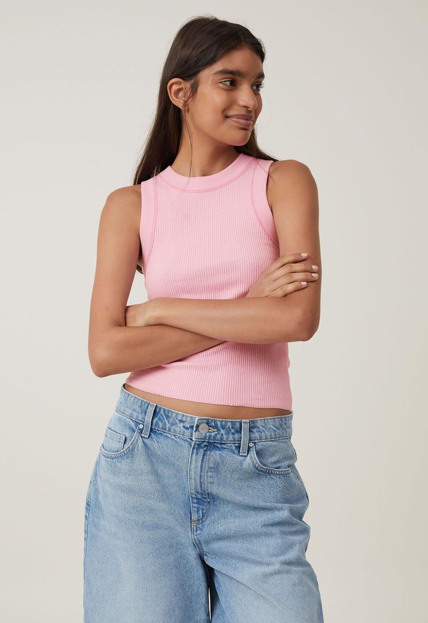 Cotton On - The 91 tank - pink
