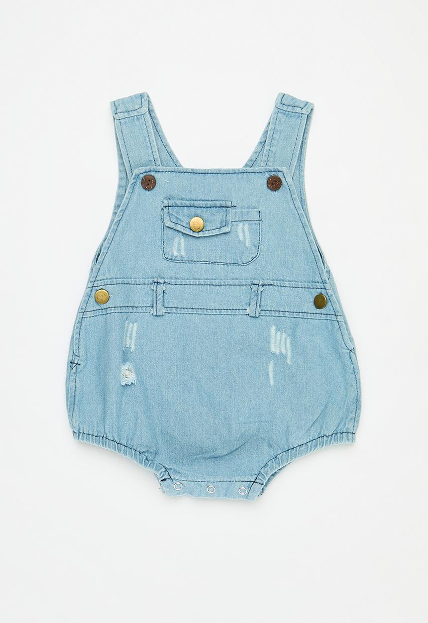 Pop Candy - Denim romper - blue