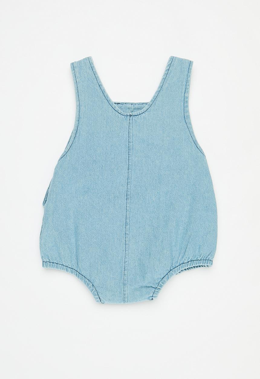 Pop Candy - Denim romper - blue