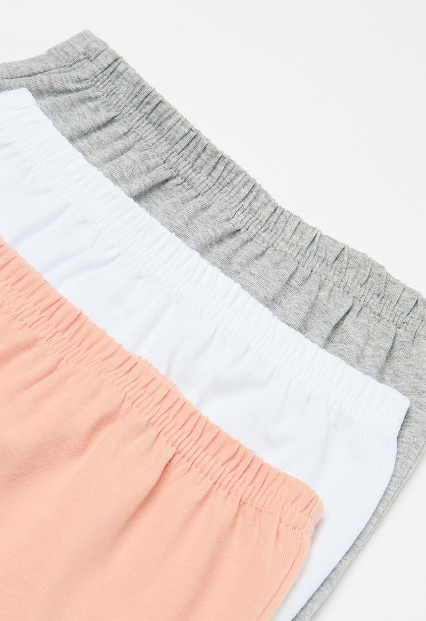 Pop Candy - 3 Pack footed legging - multi 