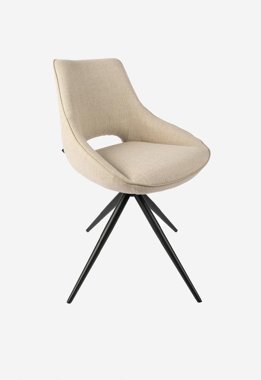 Hertex Haus - Louis Swivel Dining Chair - Hazelnut