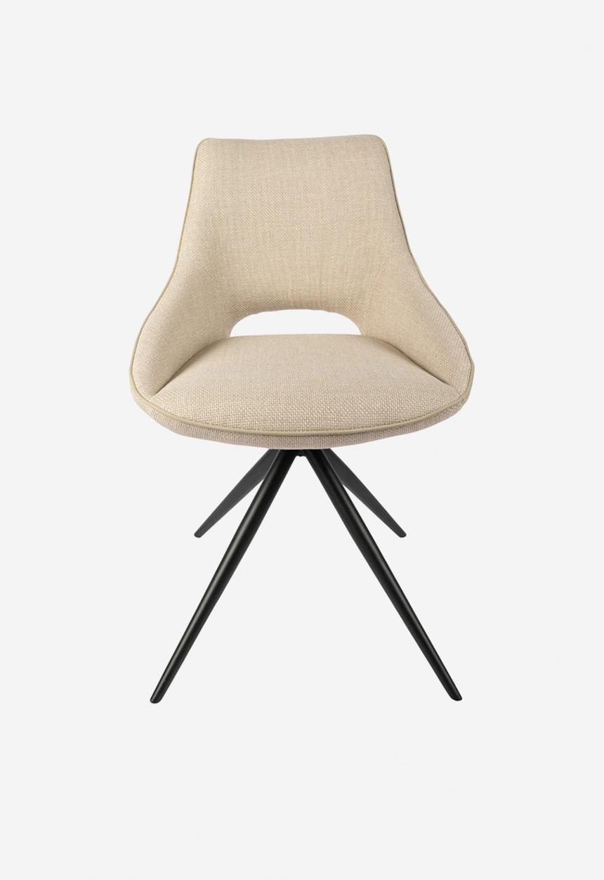 Hertex Haus - Louis Swivel Dining Chair - Hazelnut