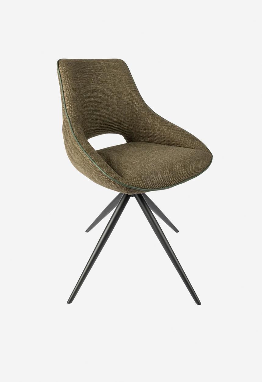 Hertex Haus - Louis Swivel Dining Chair - Hunter