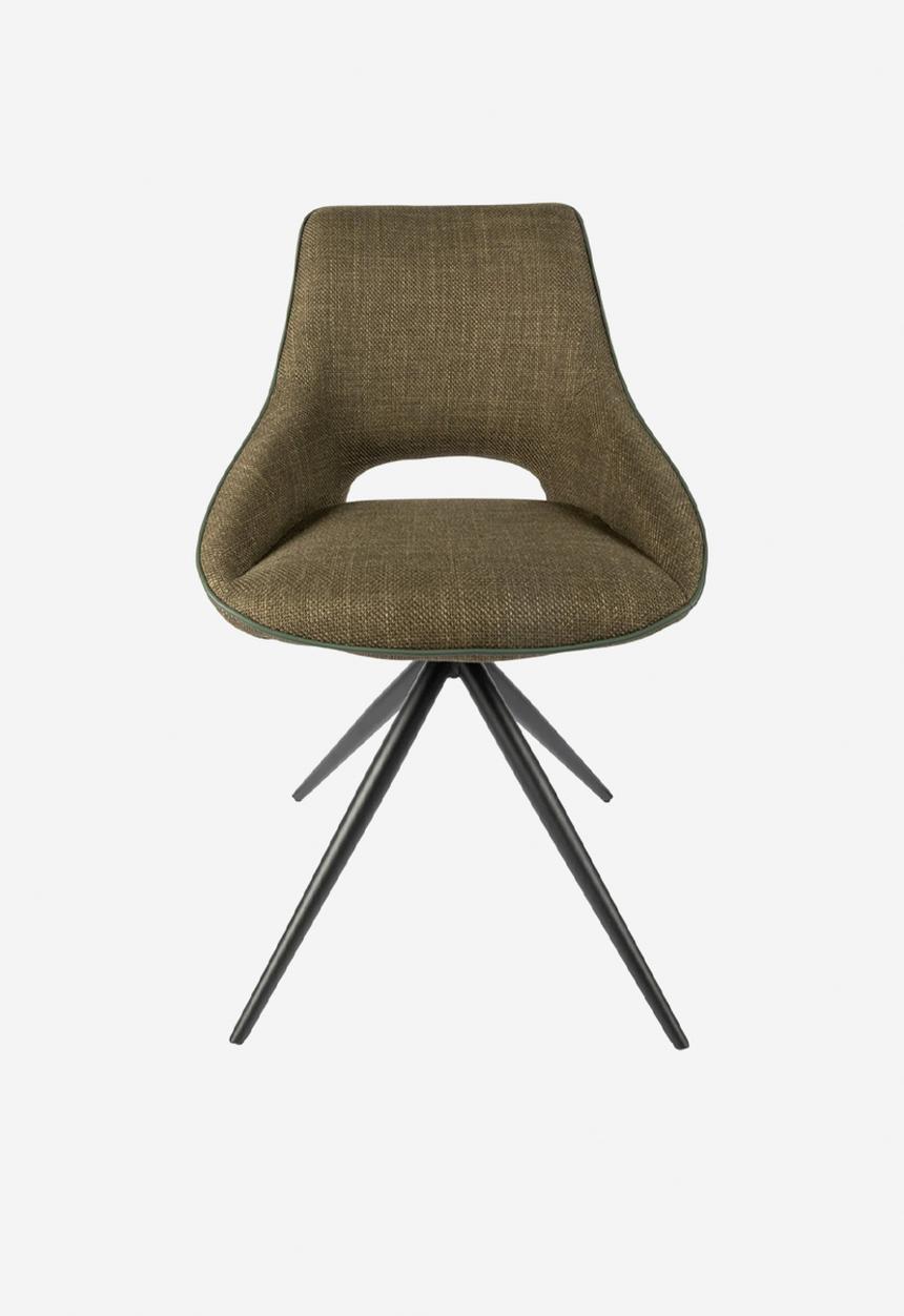 Hertex Haus - Louis Swivel Dining Chair - Hunter