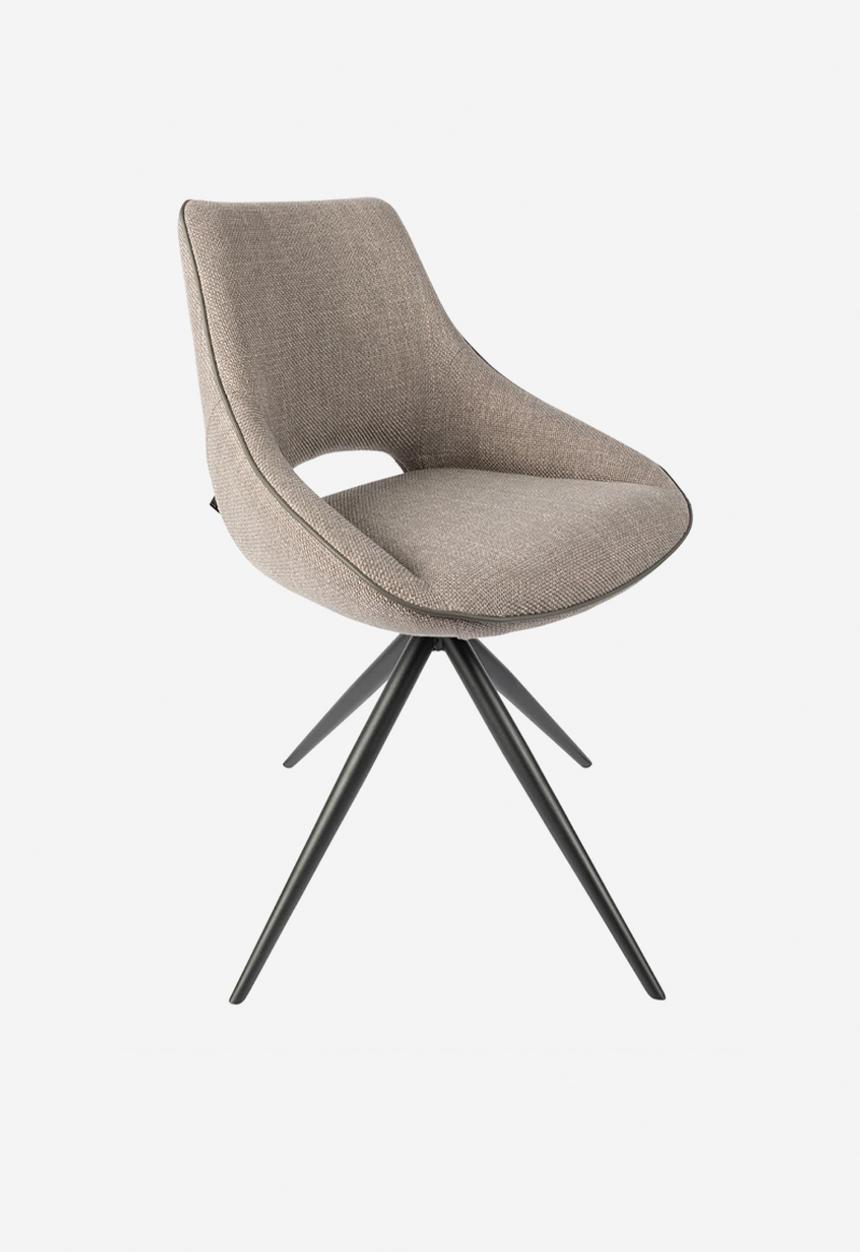 Hertex Haus - Louis Swivel Dining Chair - Pepper