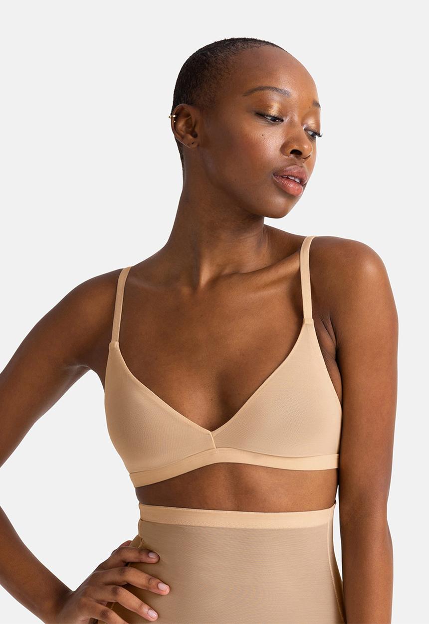 DORINA - Invisible sculpt non padded triangle - beige
