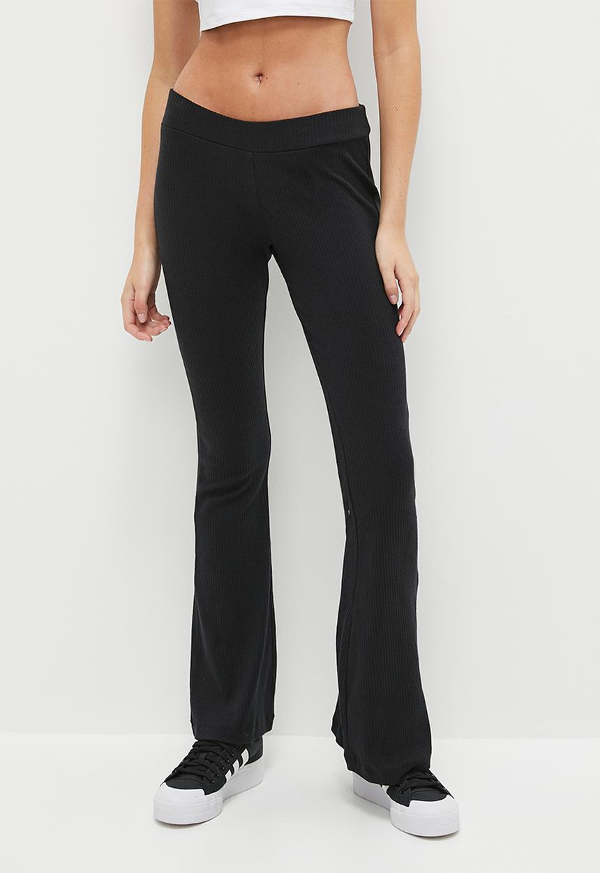 adidas Originals - Rib Flared Pant W - Black