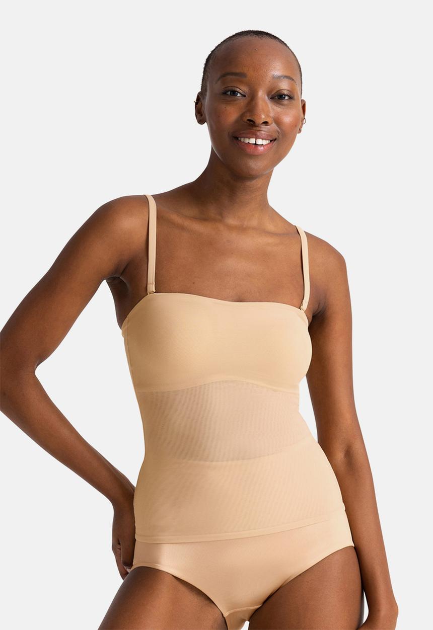 DORINA - Invisible sculpt padded non wired shaping camisole - beige