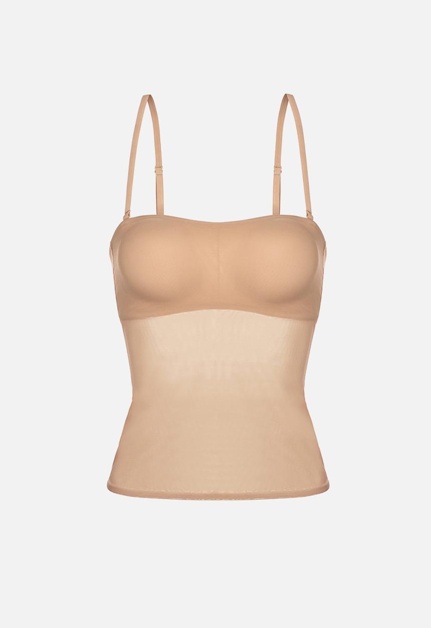 DORINA - Invisible sculpt padded non wired shaping camisole - beige