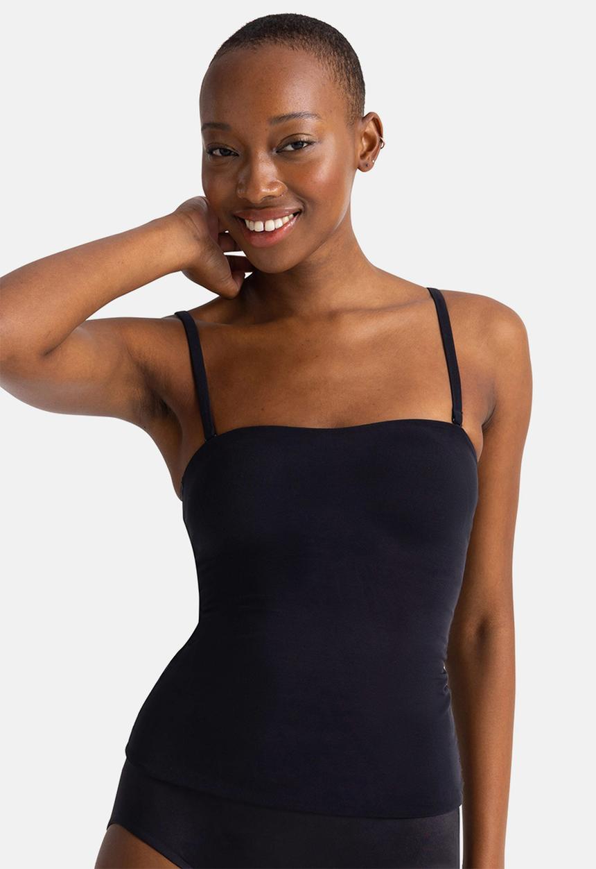 DORINA - Invisible sculpt padded non wired shaping camisole - black