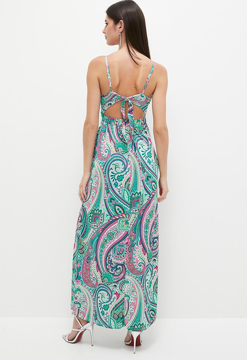 SISSY BOY - Look At You: Knit Maxi Dress - Turquoise