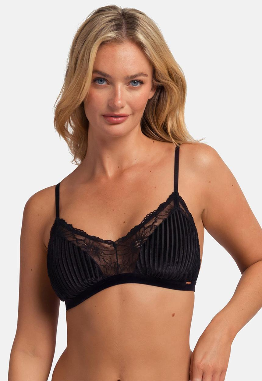 DORINA - Tatum non padded bralette - black