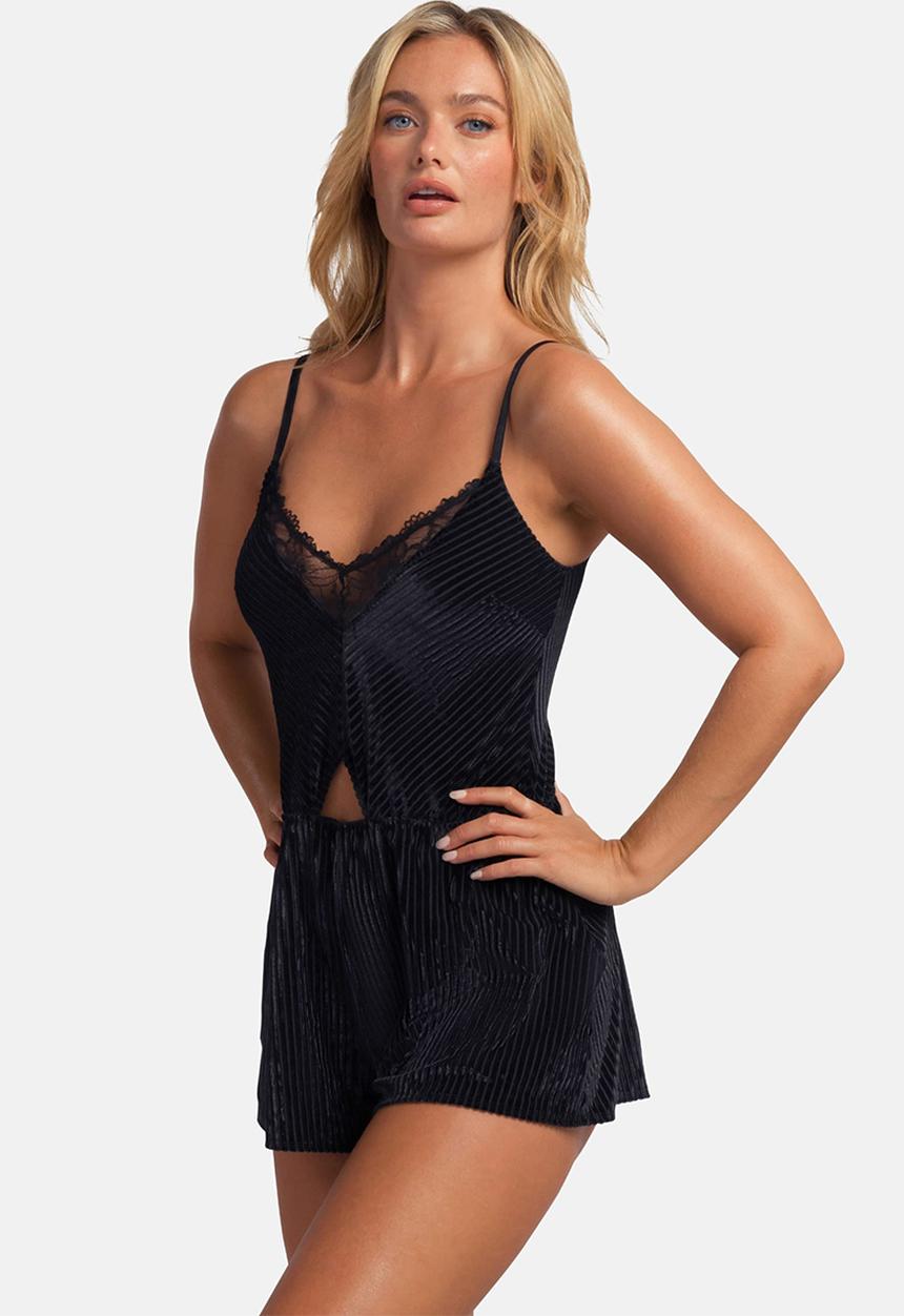 DORINA - Tatum teddy - black