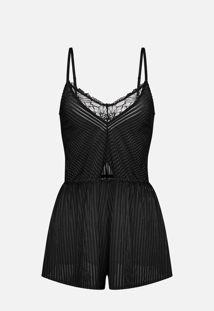 DORINA - Tatum teddy - black