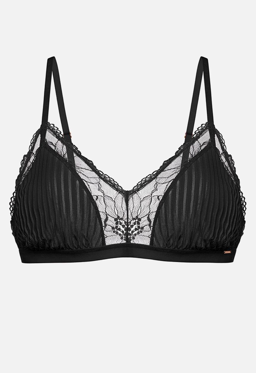 DORINA - Plus Tatum non padded bralette - black
