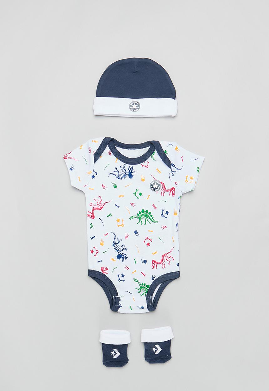 Converse - Converse dino 3-piece box set - white